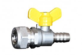 Straight Compression Gas Ball Valve